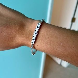 Silver Beaded Bracelet